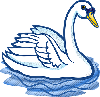 Swan Illustration Vector Art