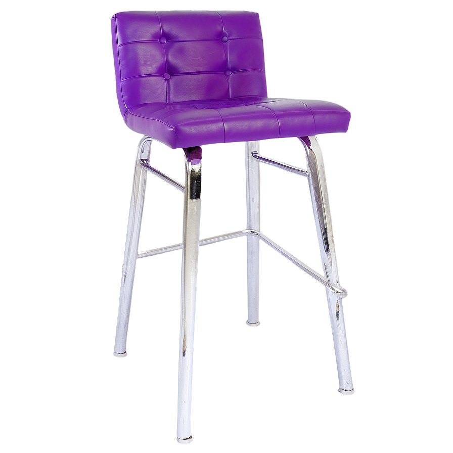 Swanky Chrome Barstool Png 28