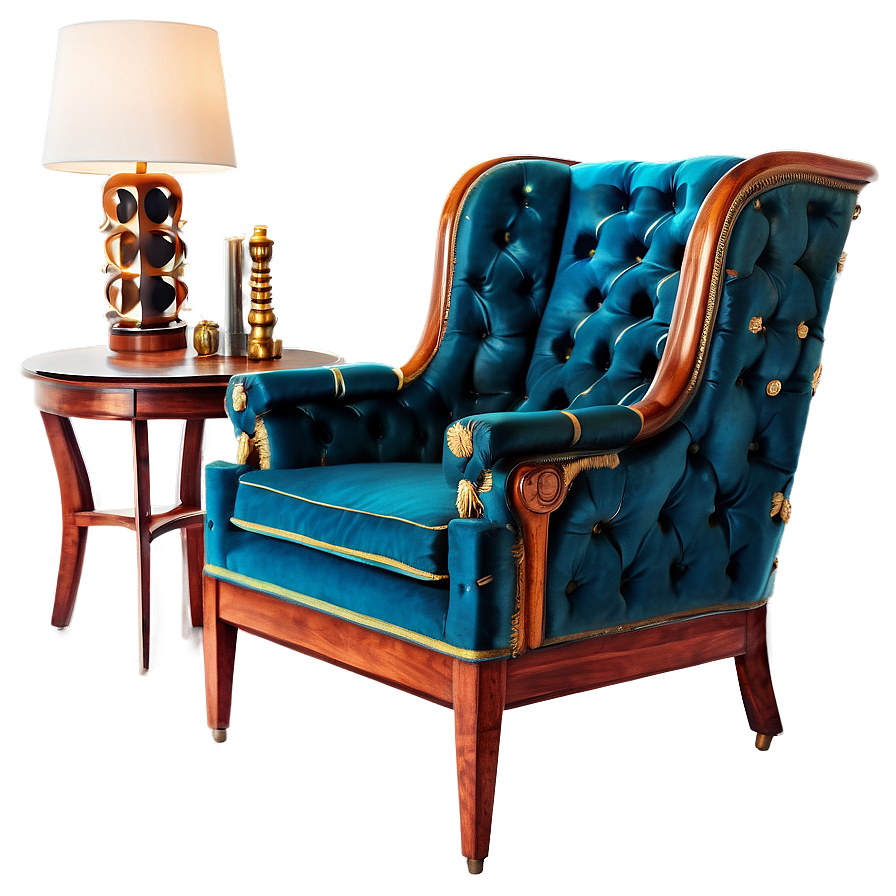 Swanky Hotel Lobby Armchair Png 06262024