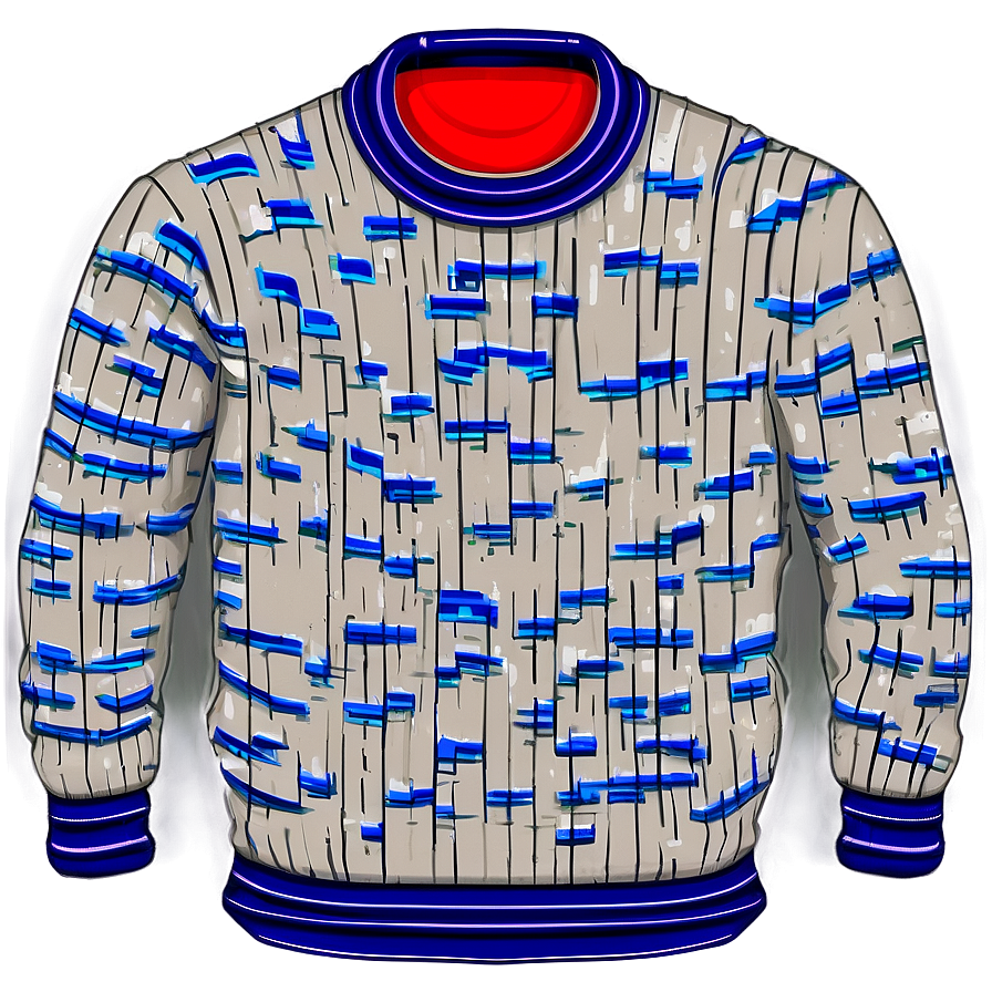 Sweater Outline Graphic Png 06292024