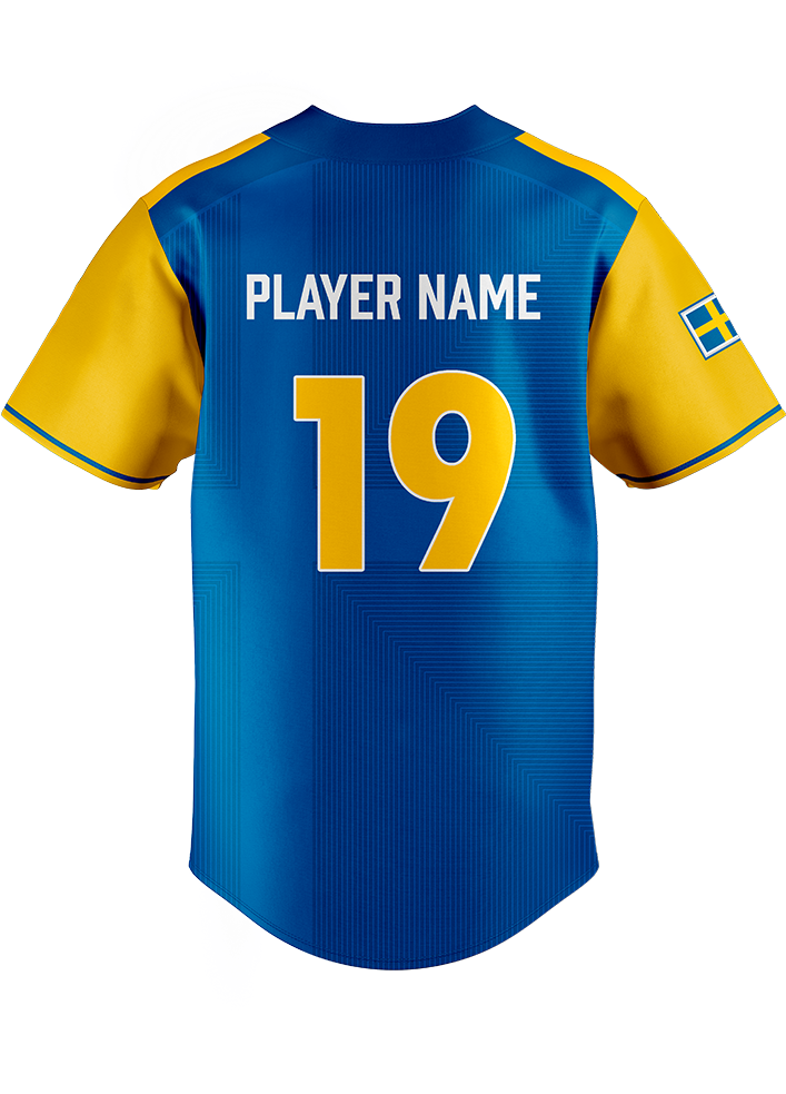 Swedish Football Jersey Number19