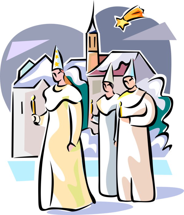 Swedish Saint Lucia Celebration