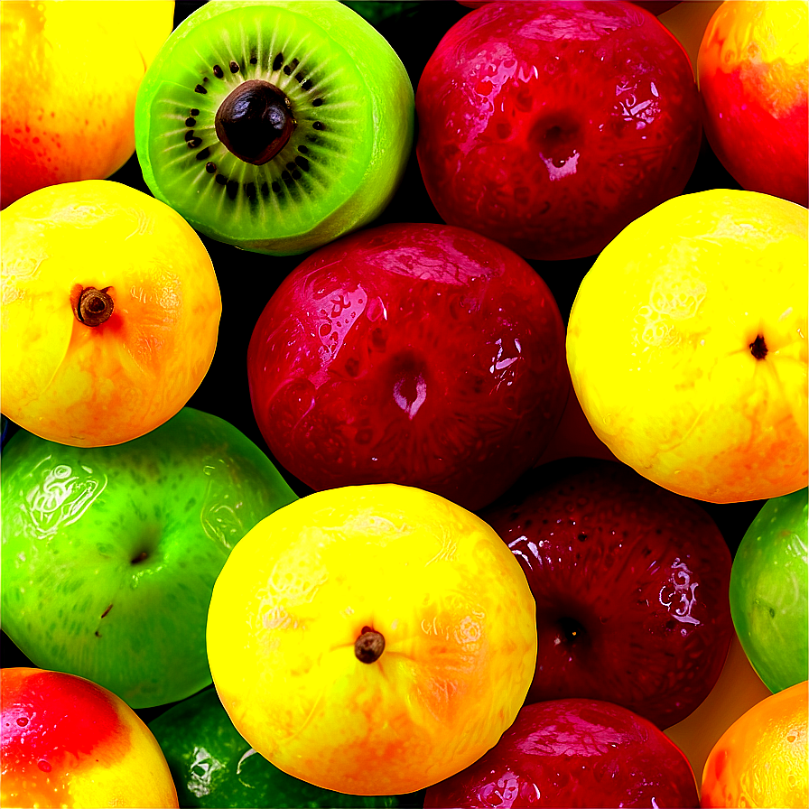 Sweet And Sour Fruits Png Dge88