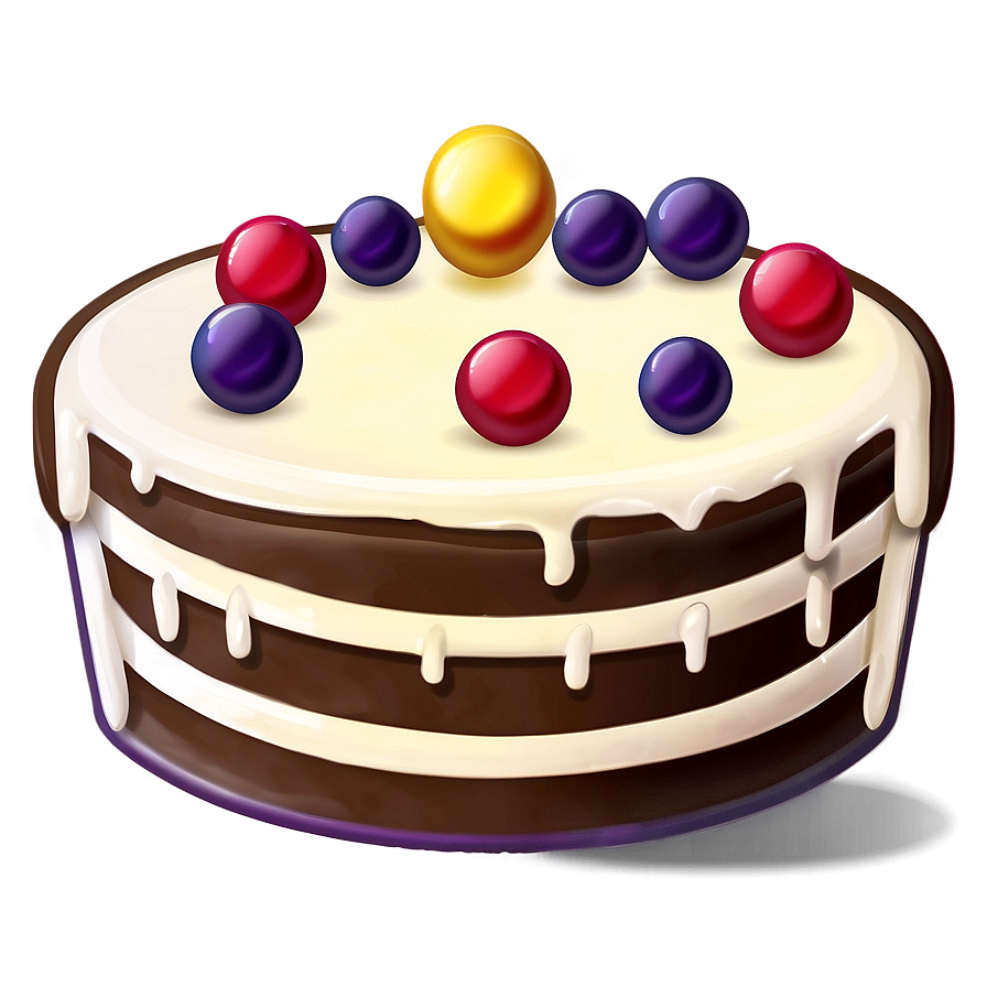 Sweet Cake Emoji Png 06262024