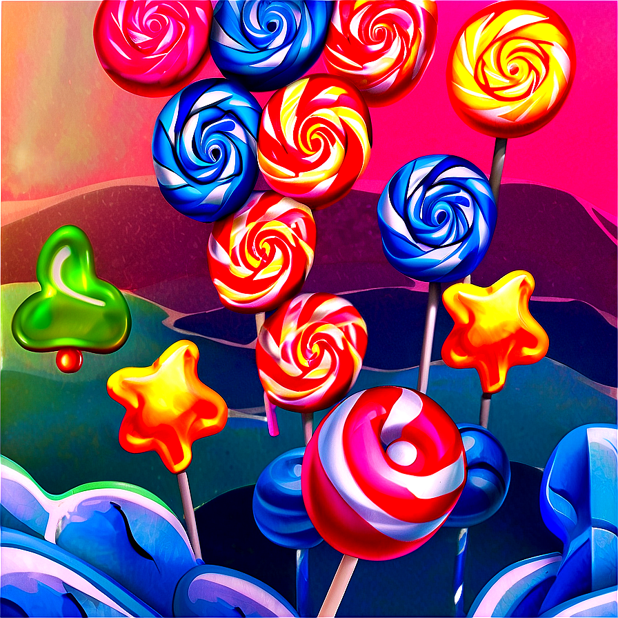 Sweet Candy Land Map Png 83