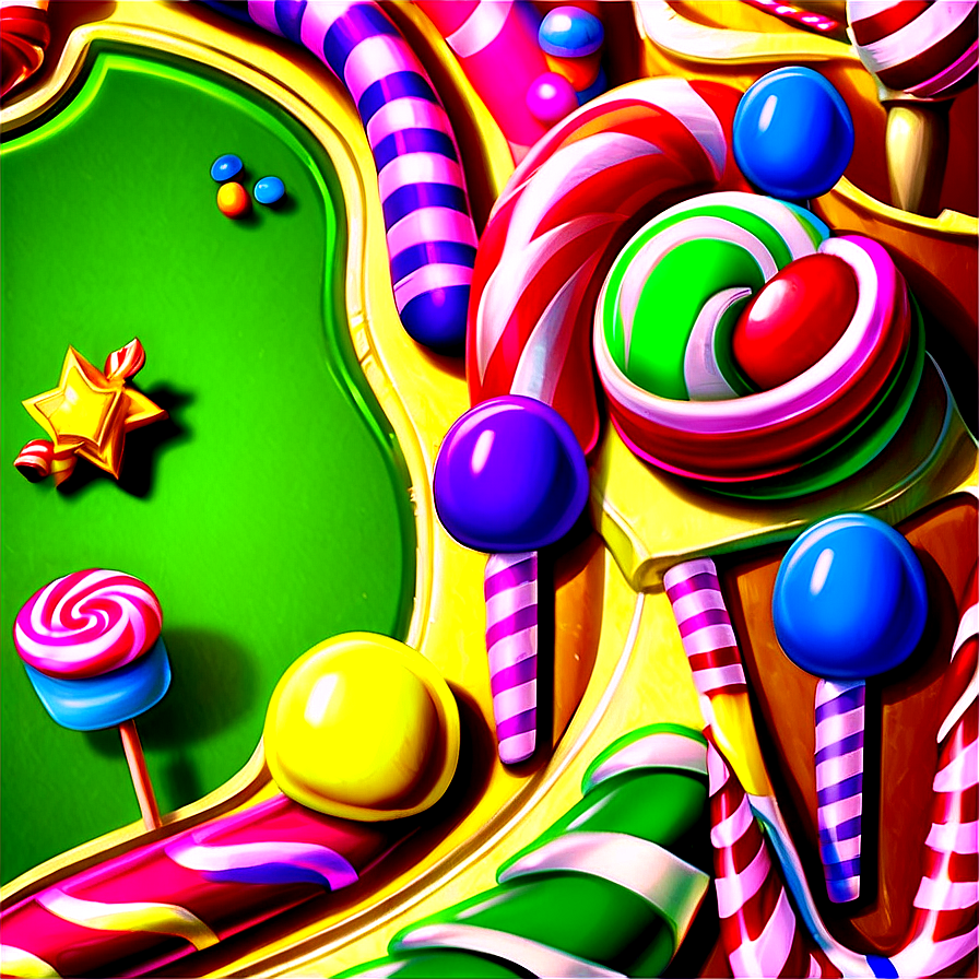 Sweet Candy Land Map Png Jpr46