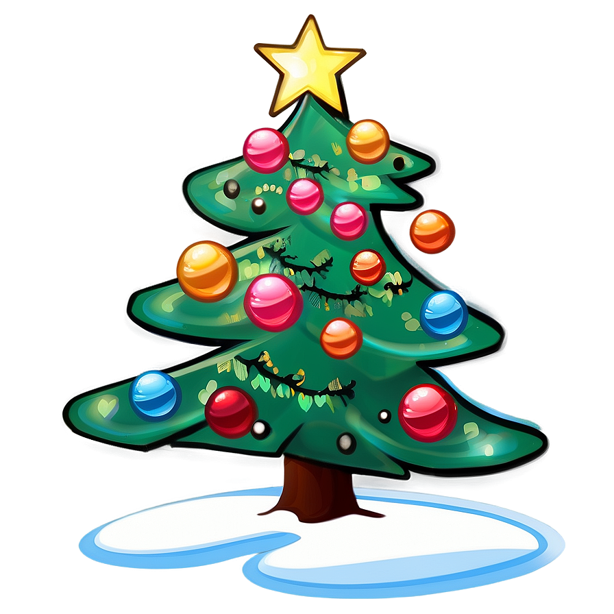 Sweet Christmas Tree Picture Png Eue62