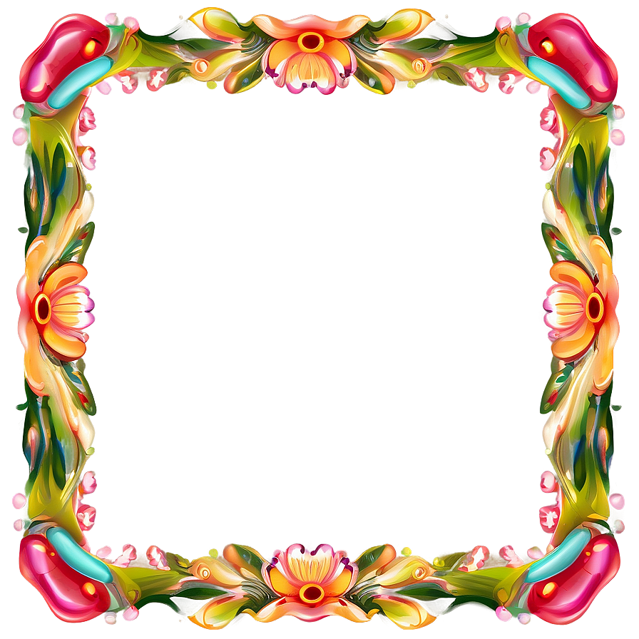 Sweet Frame Illustration Png 06262024