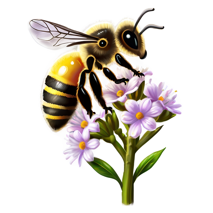 Sweet Honeybee Image Png 06252024