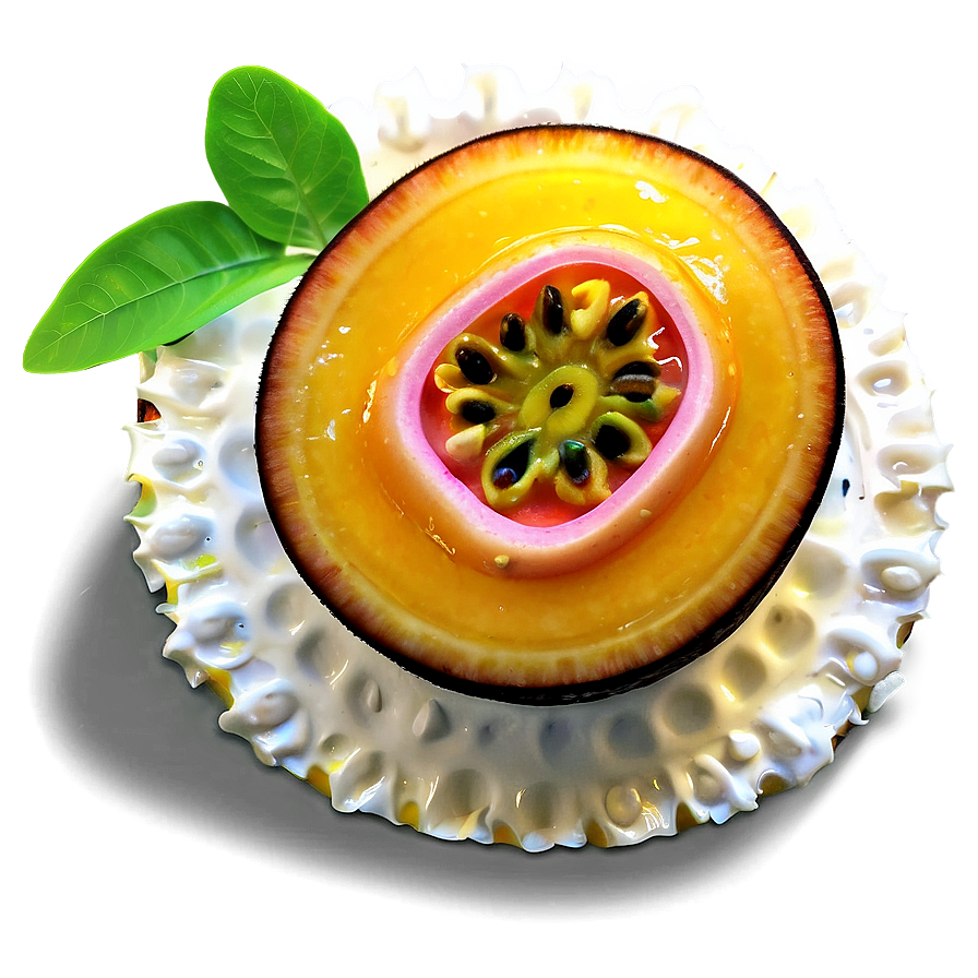 Sweet Passion Fruit Dessert Png Lwy