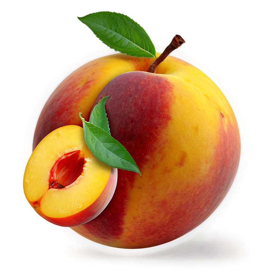 Sweet Peach Dessert Png 69