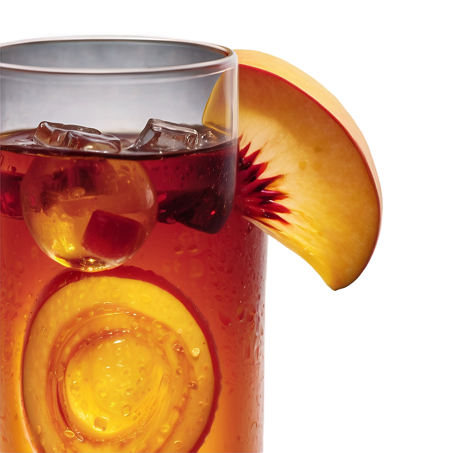 Sweet Peach Iced Tea Png 28