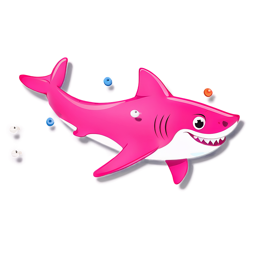 Sweet Pink Baby Shark For Kids Png Xny