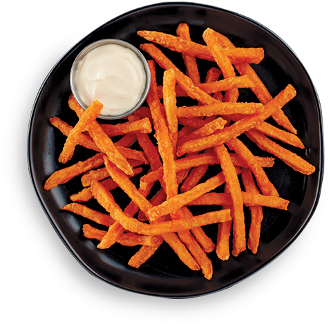 Sweet Potato Frieswith Dip