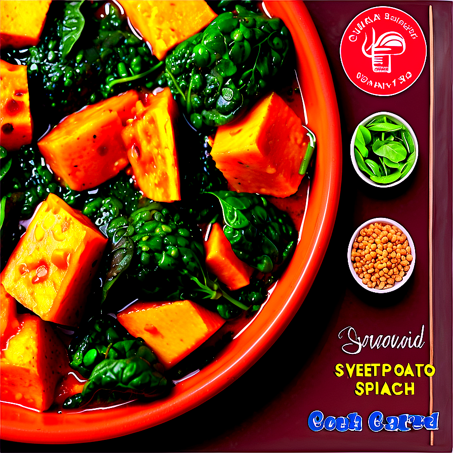 Sweet Potato Spinach Curry Png Ftv