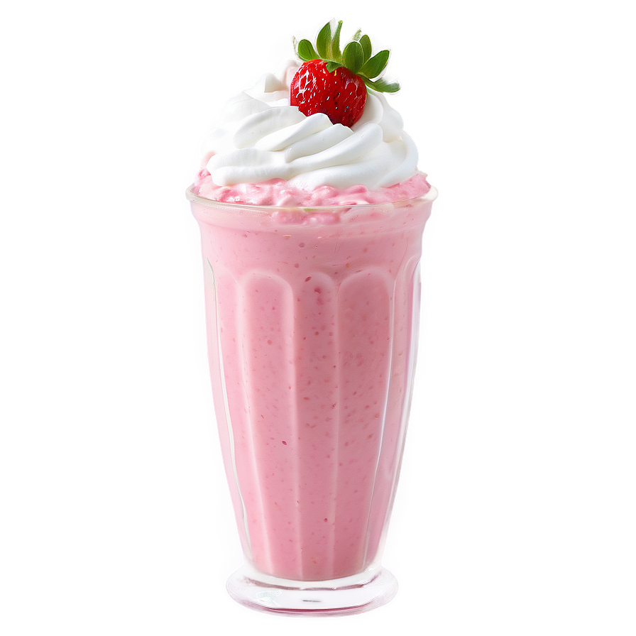 Sweet Strawberry Milkshake Png Lwi