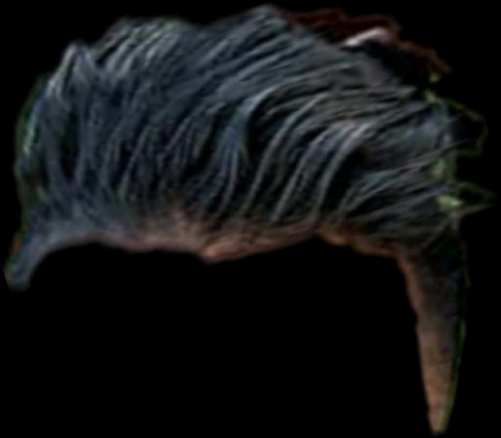 Swept_ Back_ Hairstyle_ Transparent_ Background