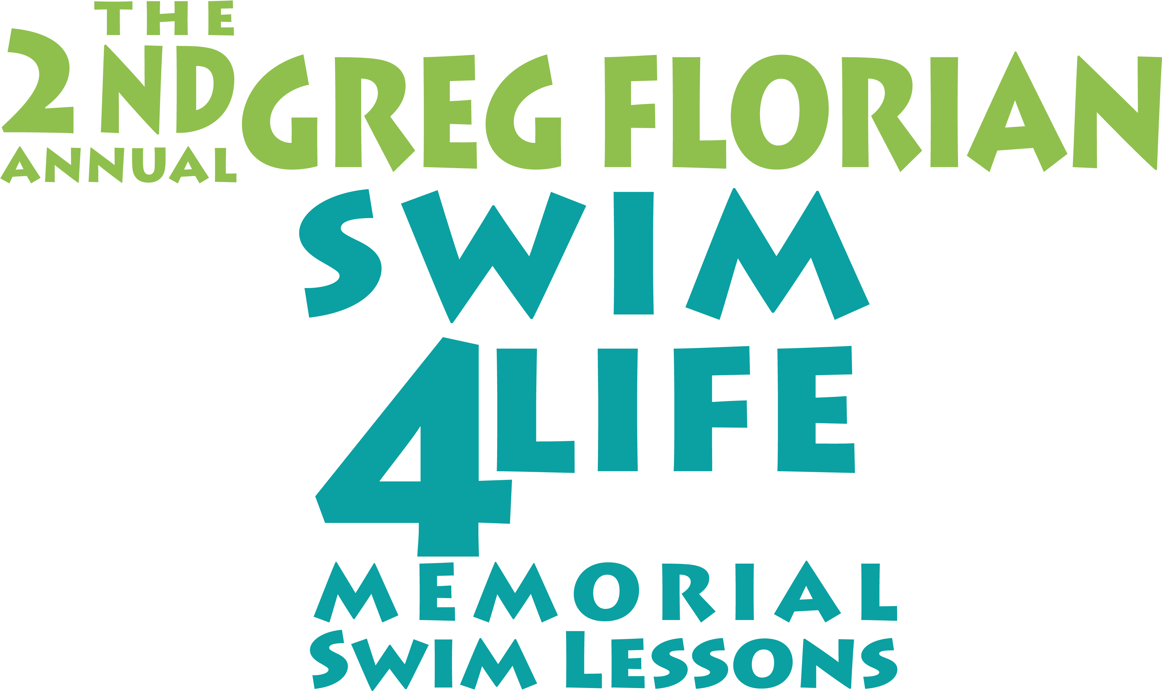 Swim4 A Life Memorial Event Graphic