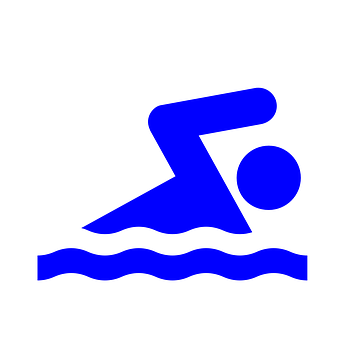 Swimming Symbol Icon