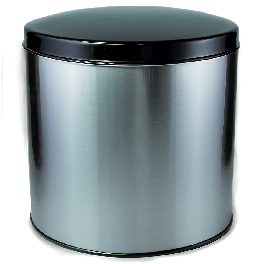 Swing Lid Bin Glossy Black Png Jfu