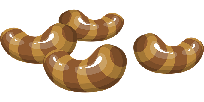 Swirled Chocolate Candies Illustration