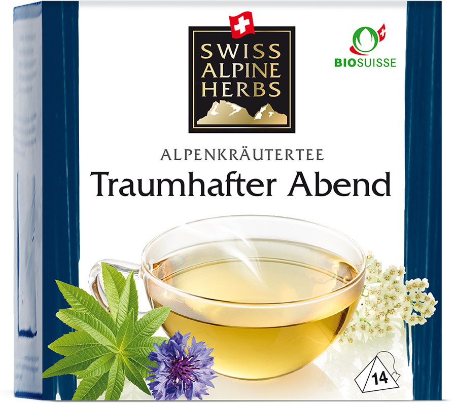 Swiss Alpine Herbs Tea Packaging