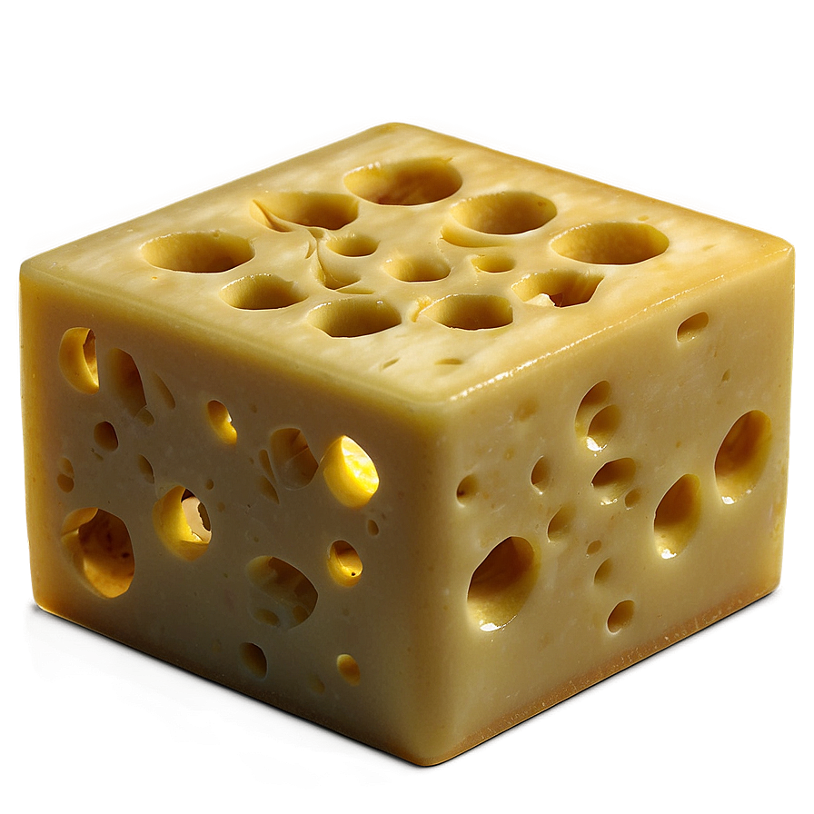 Swiss Cheese Cube Png Goc