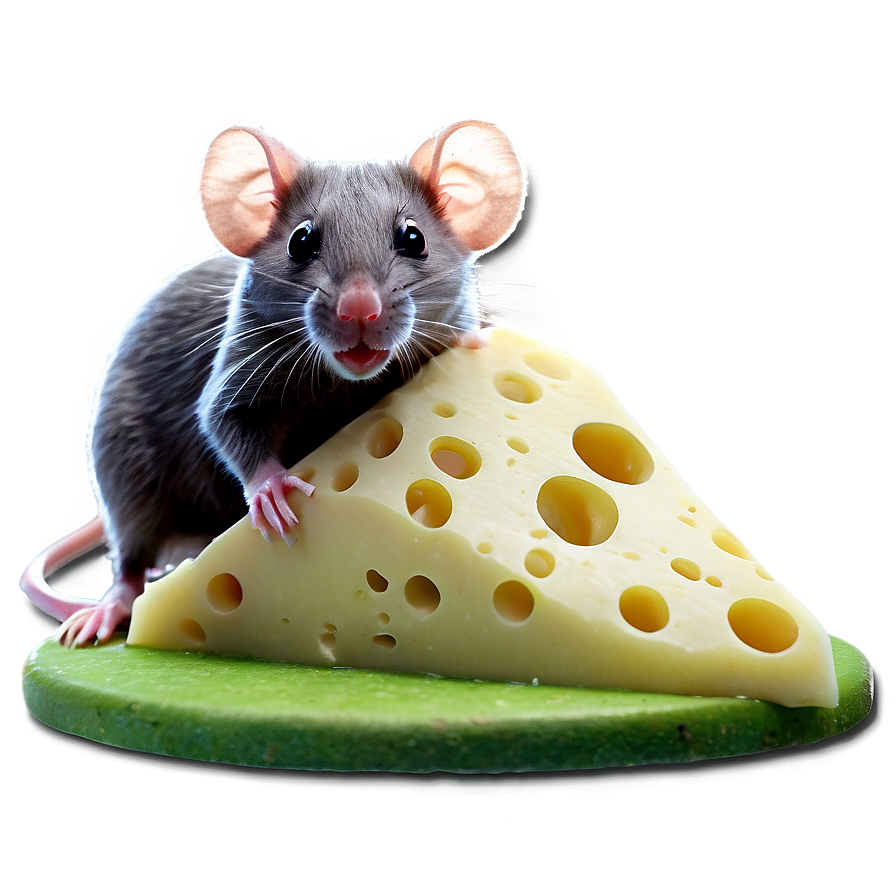 Swiss Cheese With Mouse Png 60