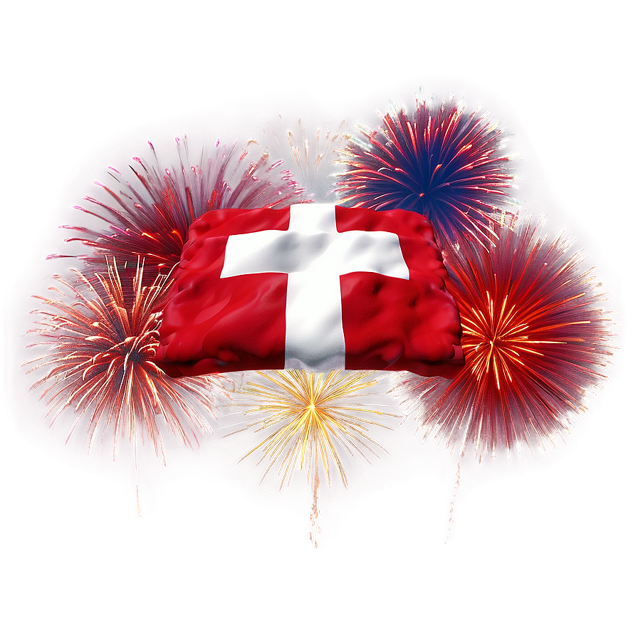 Swiss National Day Fireworks Png Fjt