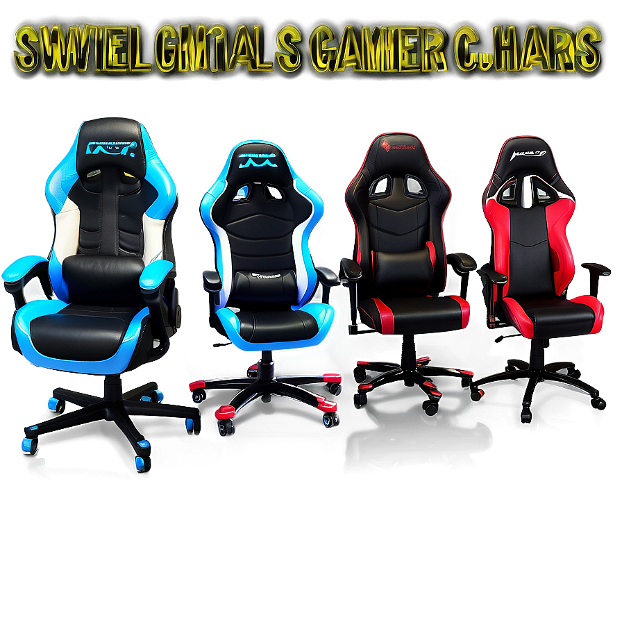 Swivel Gamer Chair Png Sck43