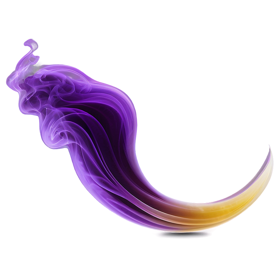 Swooshing Purple Smoke Png Cgn