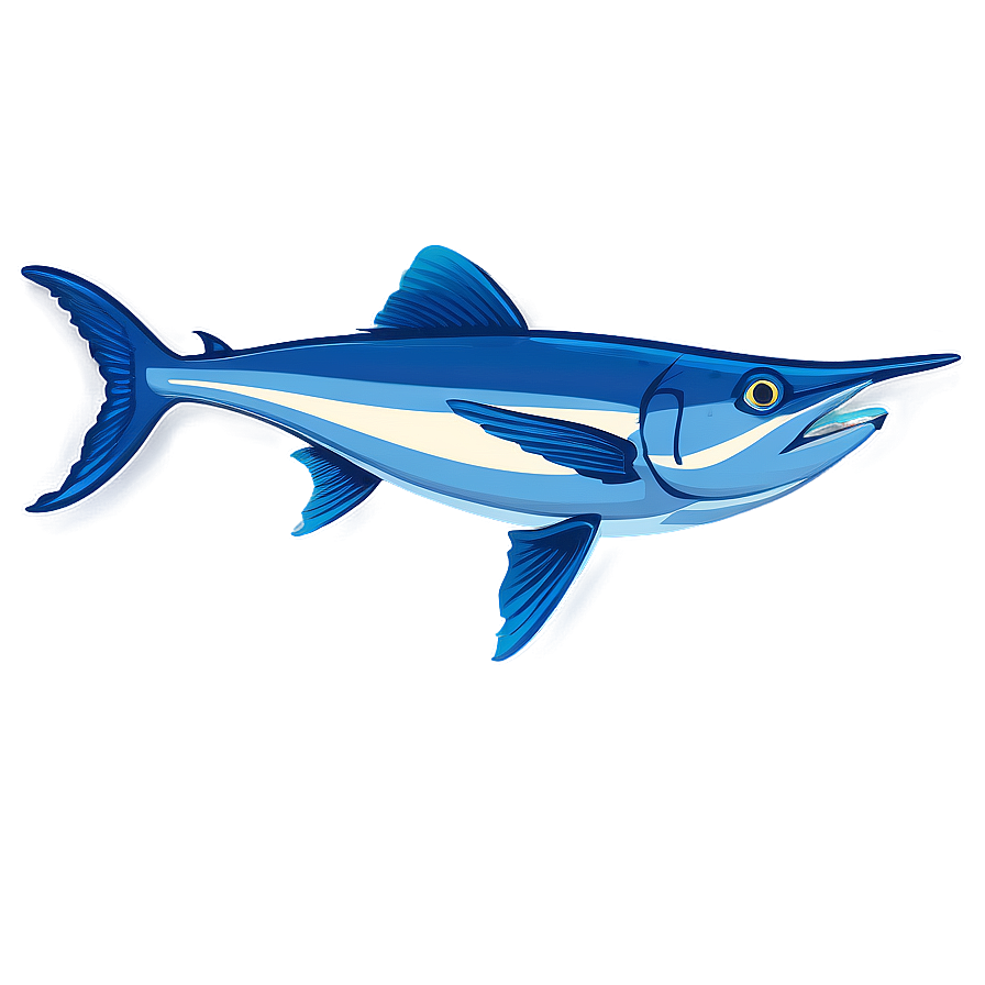 Swordfish In Deep Sea Png Bss