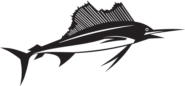 Swordfish Silhouette Graphic