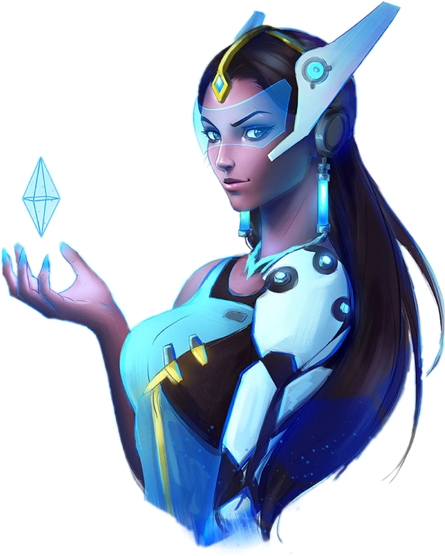 Symmetra Overwatch Character Art