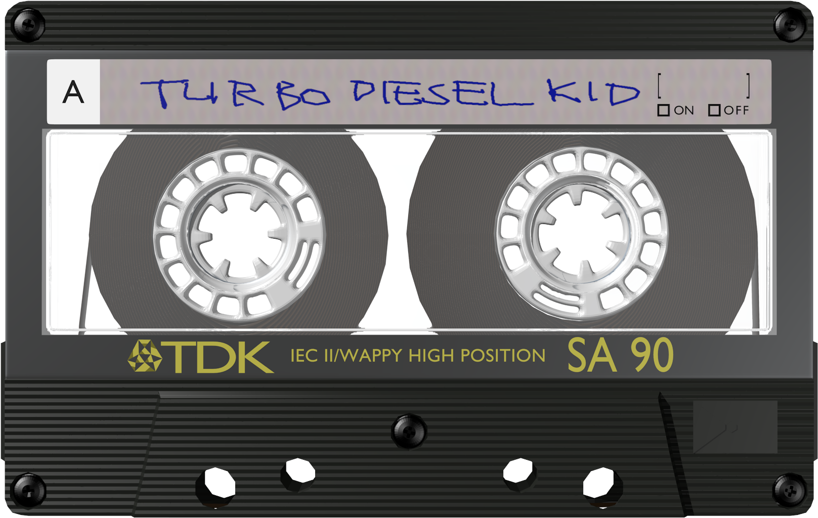 T D K Cassette Tape Turbo Diesel Kid