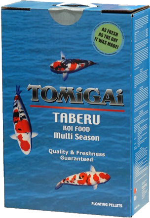 T O Mi G Ai Taberu Koi Food Packaging