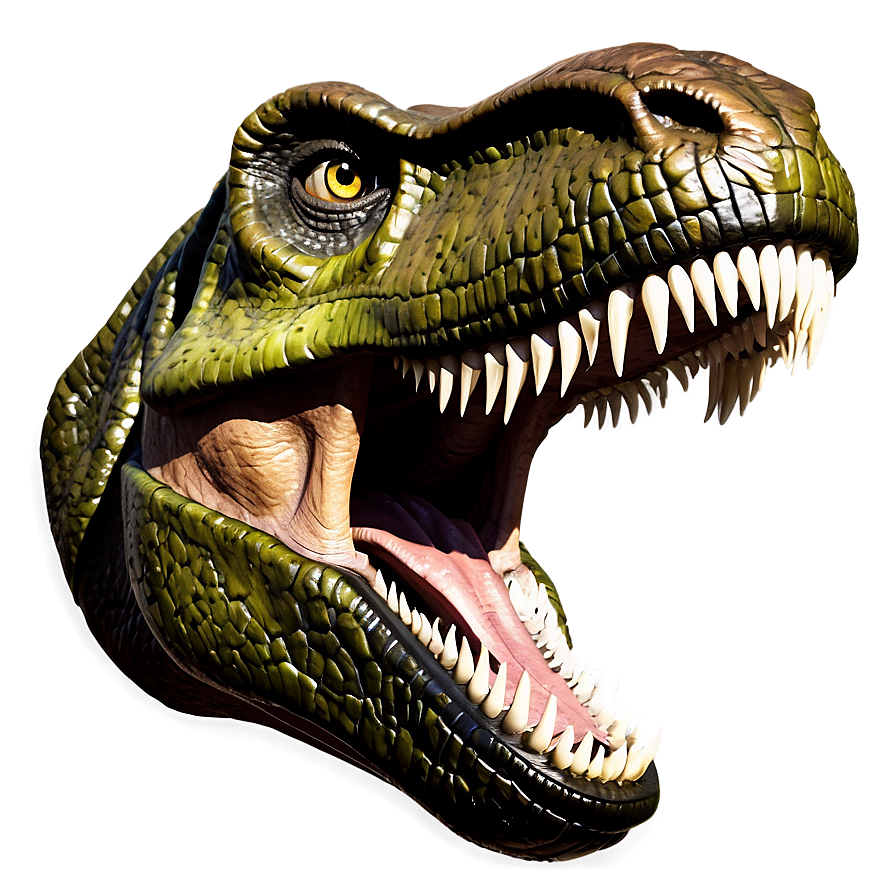 T Rex Head In Comic Style Png Sgf9