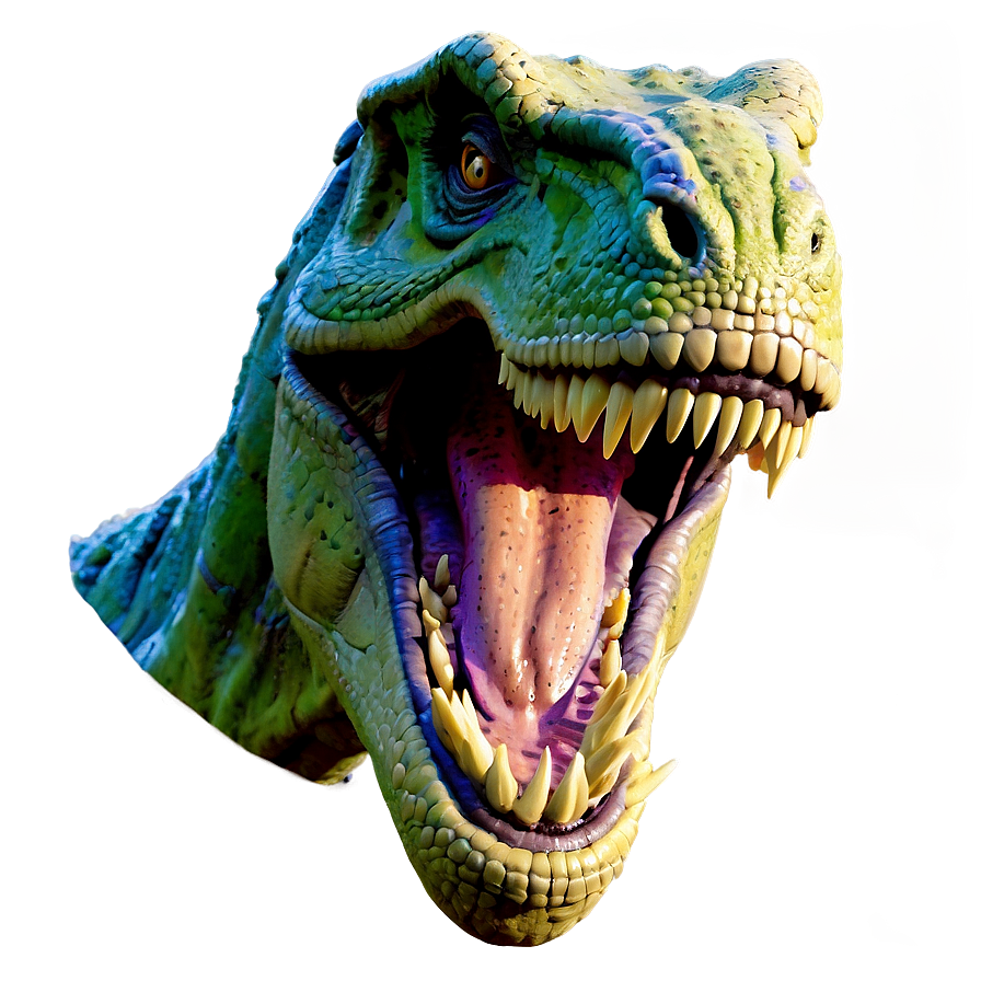 T Rex Head In Comic Style Png Tjm25