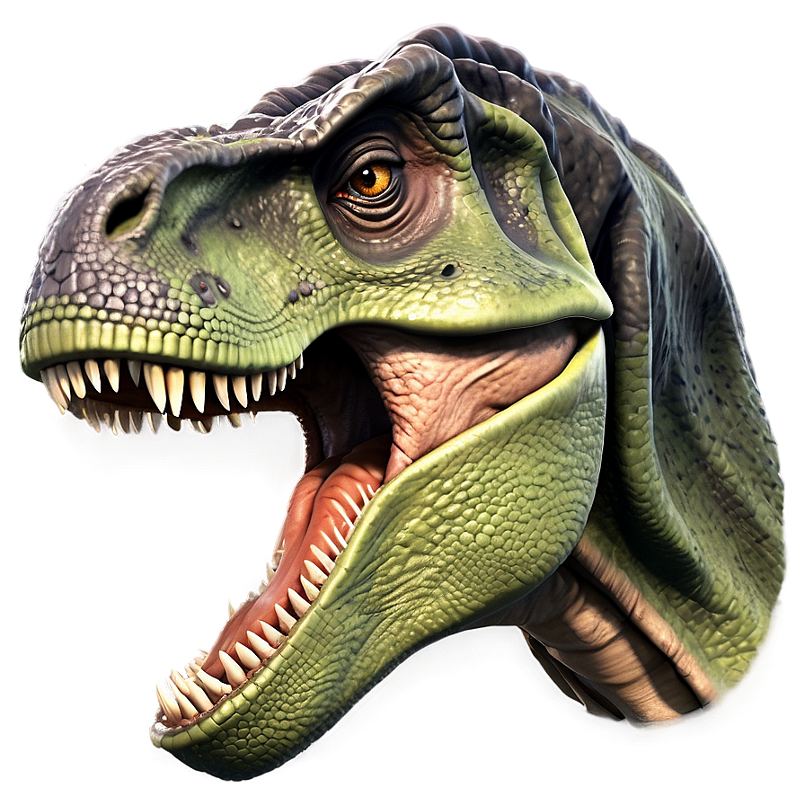 T Rex Head Profile View Png Swl