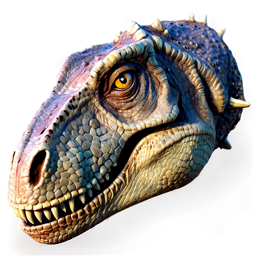 T Rex Head With Detailed Scales Png 06292024