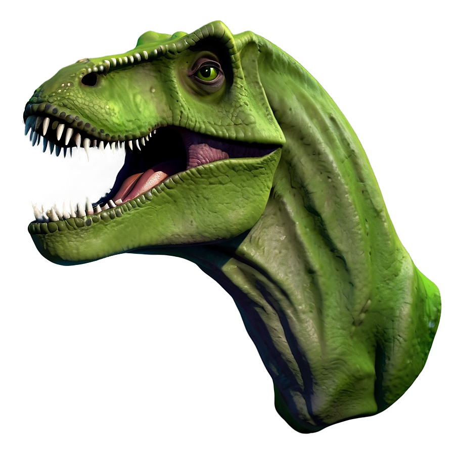 T Rex Head With Dramatic Shadows Png 06292024