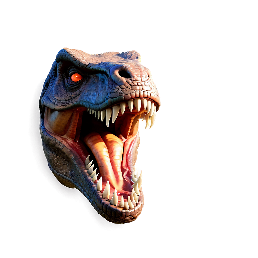 T Rex Head With Fiery Eyes Png 63