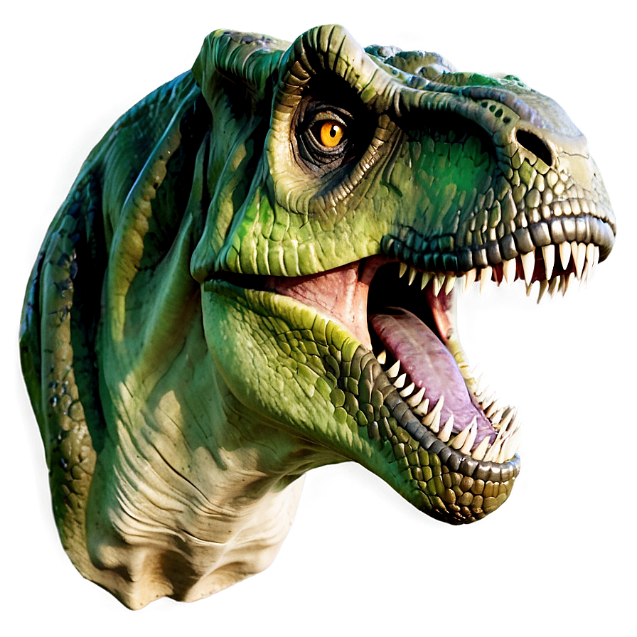 T Rex Head With Nature Background Png 06292024