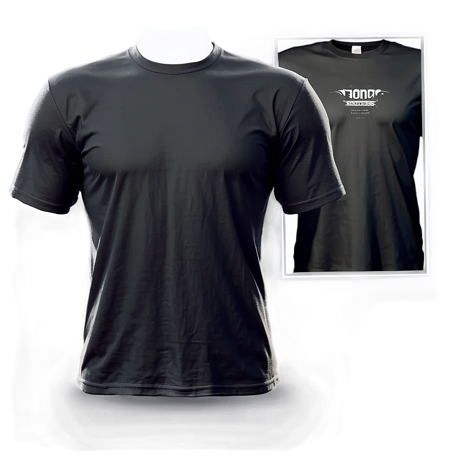 T-shirt Template Front And Side View Png Tkl33