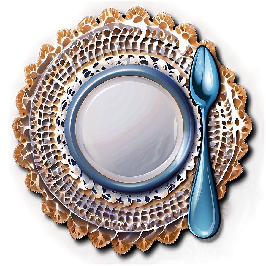 Table Setting Doily Png 06122024