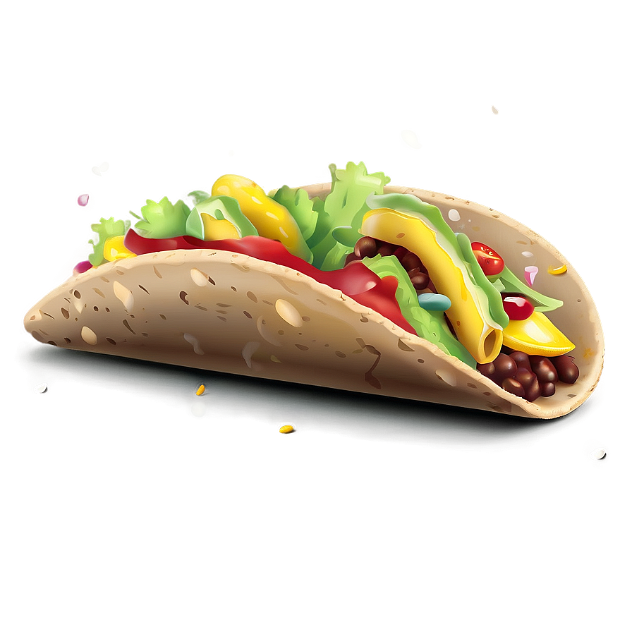 Taco Party Clipart Png 06262024