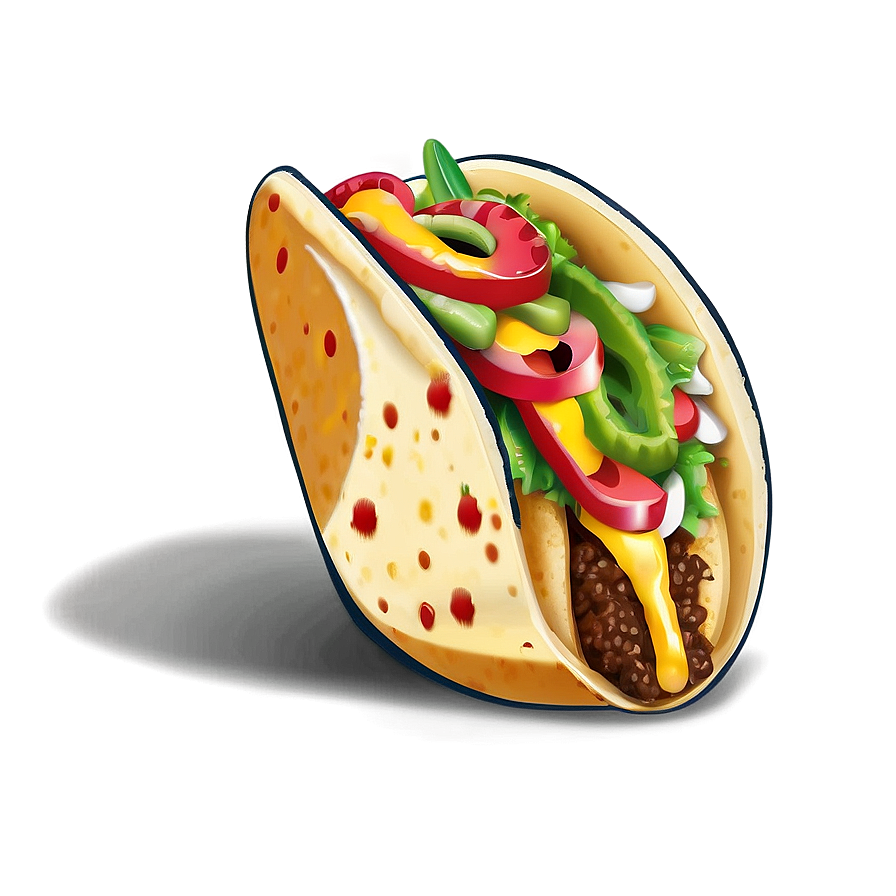 Taco Vector Clipart Png Ltq