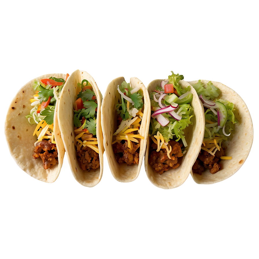 Tacos With Chipotle Png 05232024