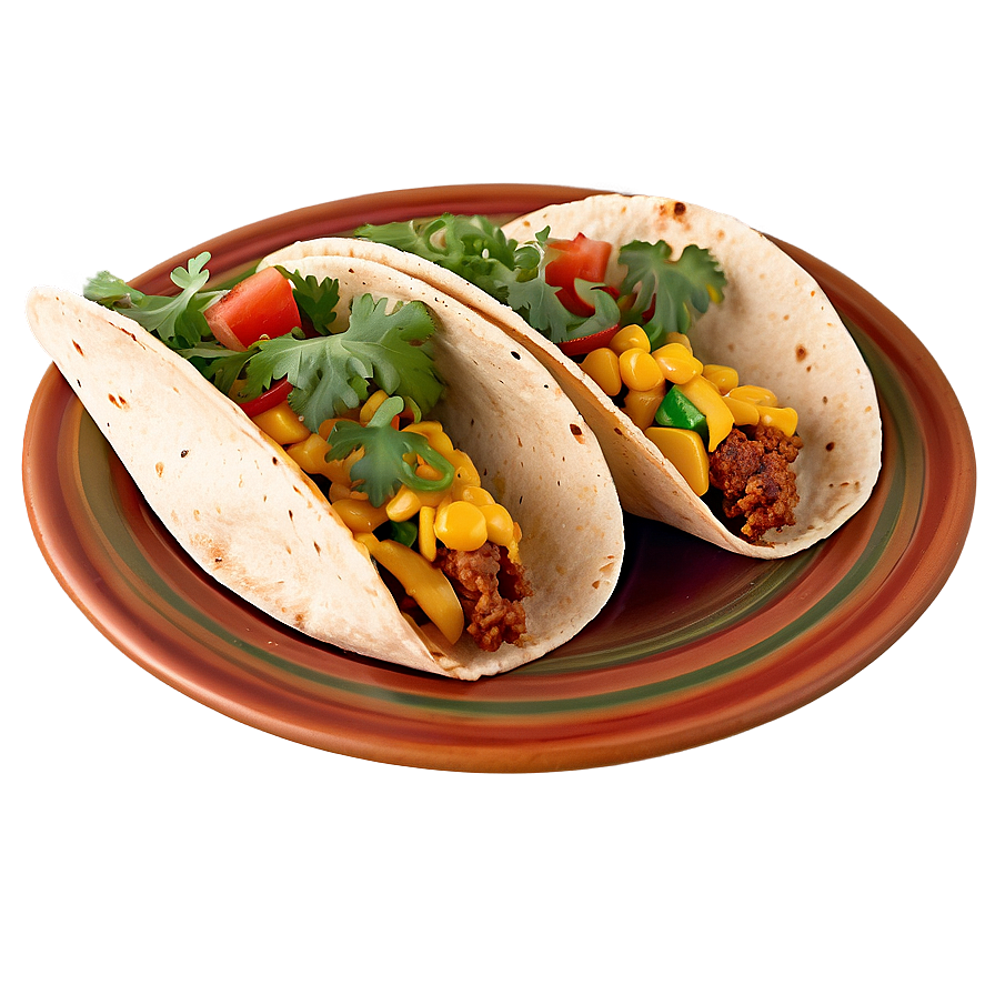 Tacos With Corn Tortilla Png Sbe89