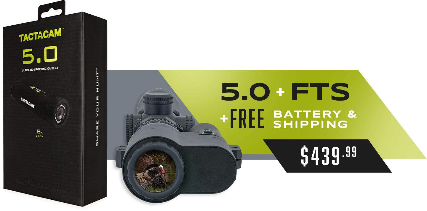 Tactacam5.0 Sporting Camera Promotion